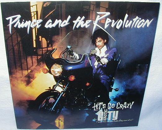 Prince and the Revolution  - Let's Go Crazy/Erotic City 7 inch